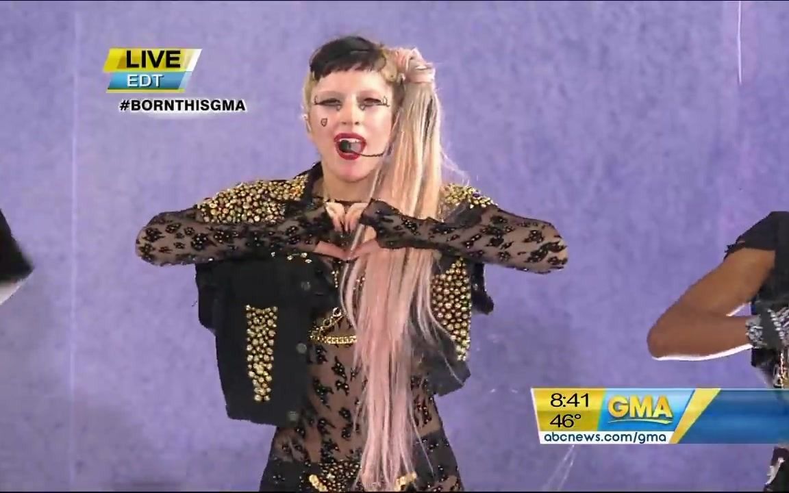 【犹大】Lady Gaga  Judas (Live 2011.05.27 GMA)哔哩哔哩bilibili