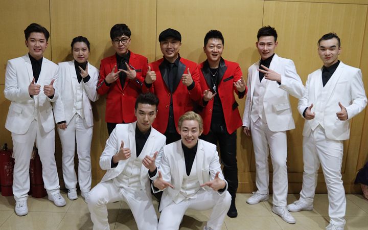 阿里郎兰花指春晚伴舞cds舞室