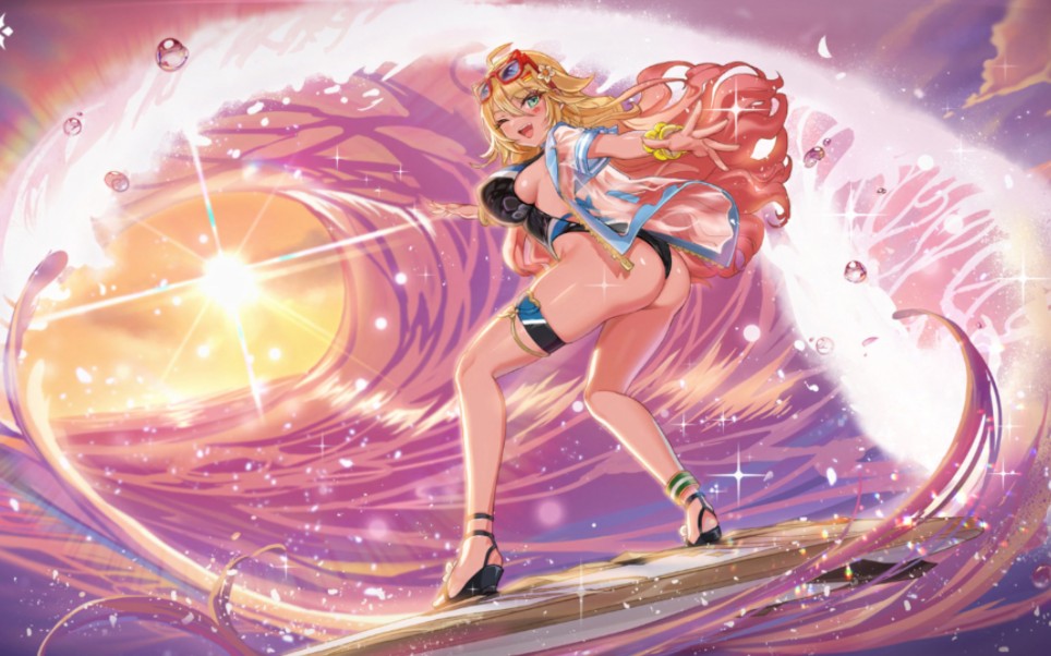 【祭礼的游戏日常】【异域战记】艾耶尔身材展示