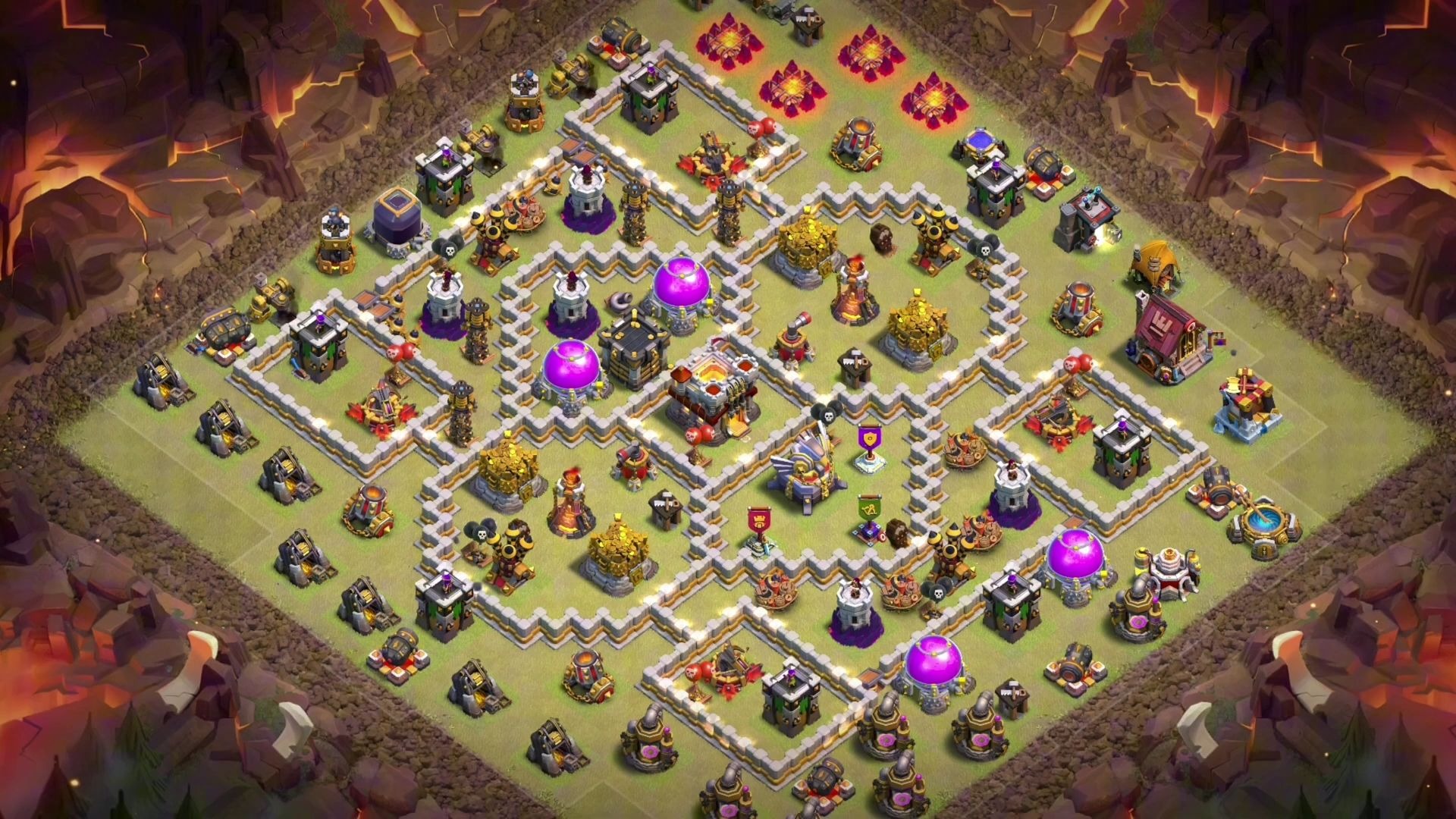 部落冲突 11本 国际服 最新阵型 9月23日