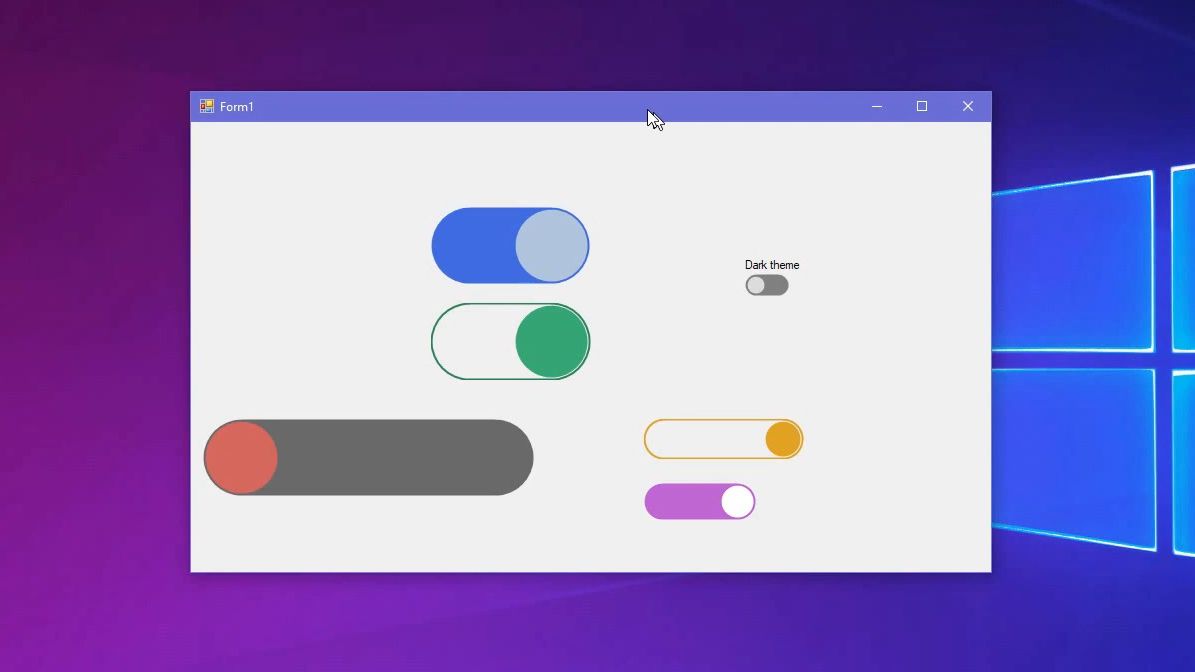 05-切换按钮 - winform c