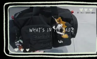 Download Video: 日常翻包|两天一夜的出行翻包 what's in my bag?