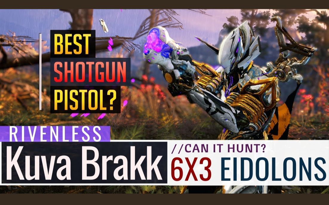 warframe生肉同样是赤毒副手我凭什么屈居人下赤毒布拉克18连