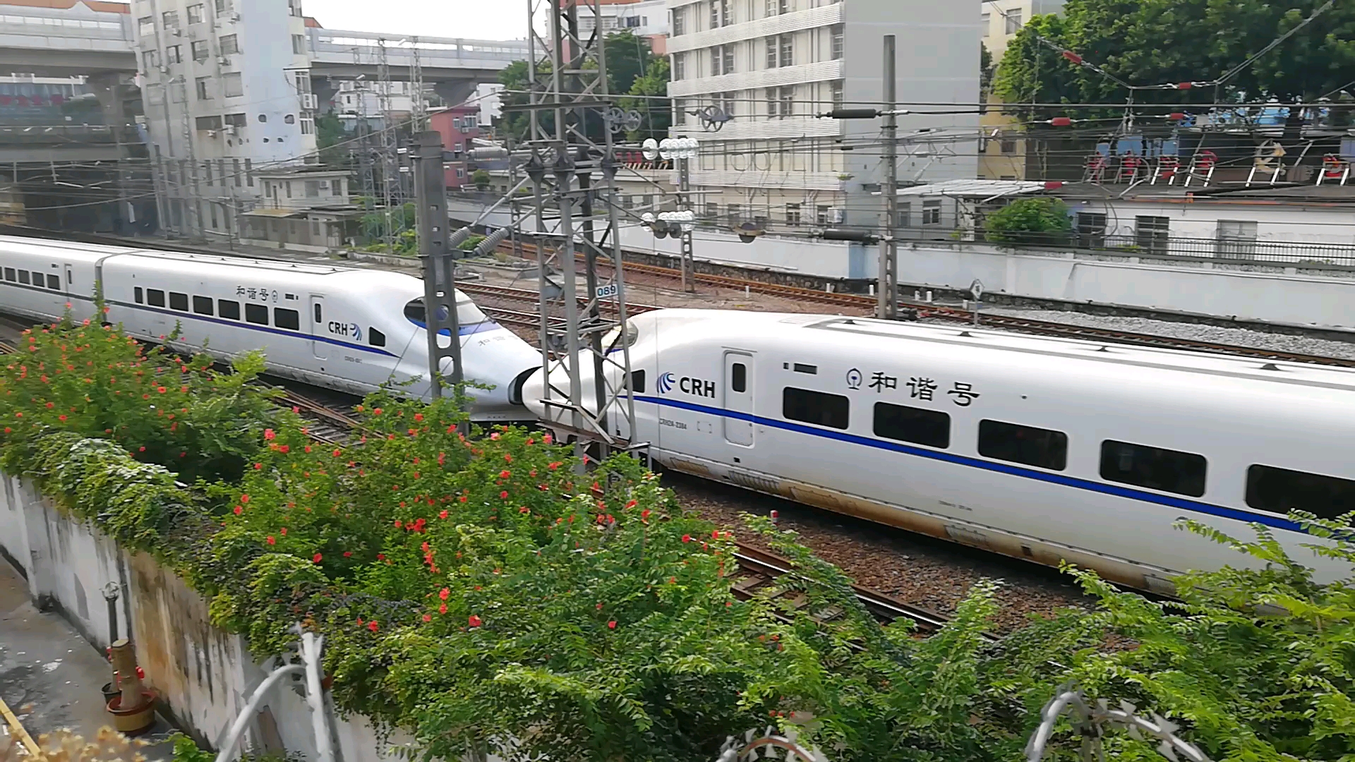 CRH2A重联图片