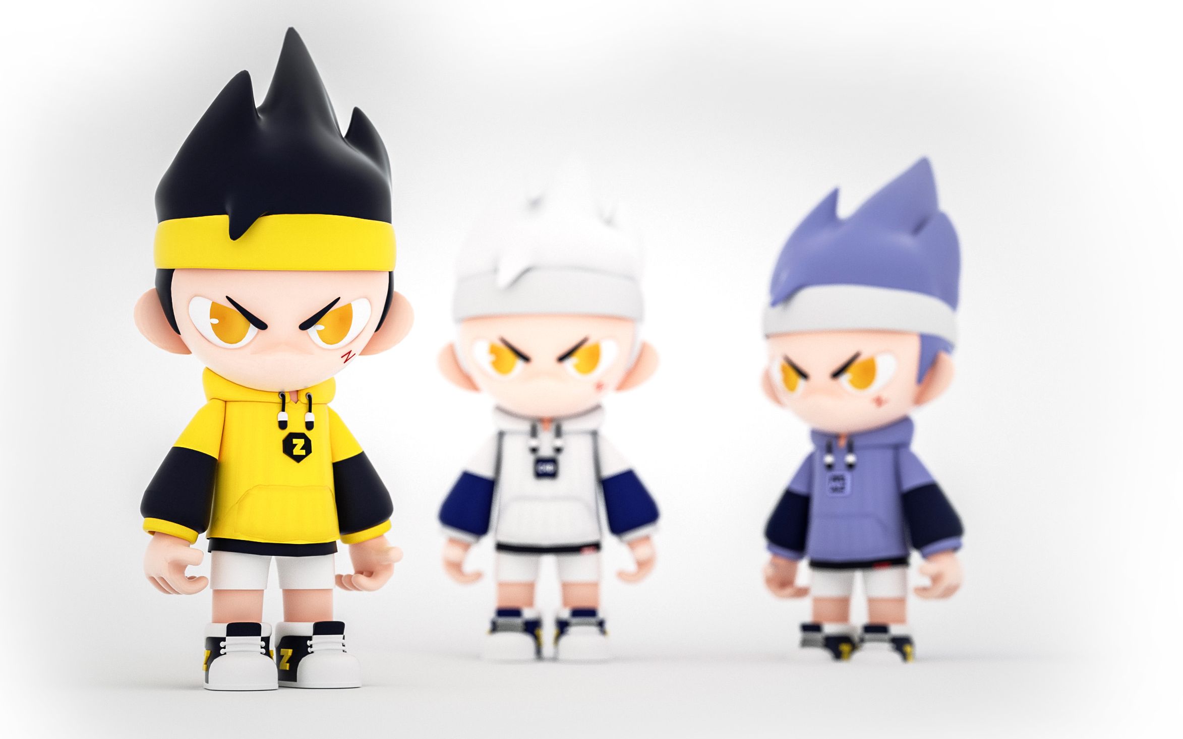 【潮玩设计】c4d卡通ip建模过程