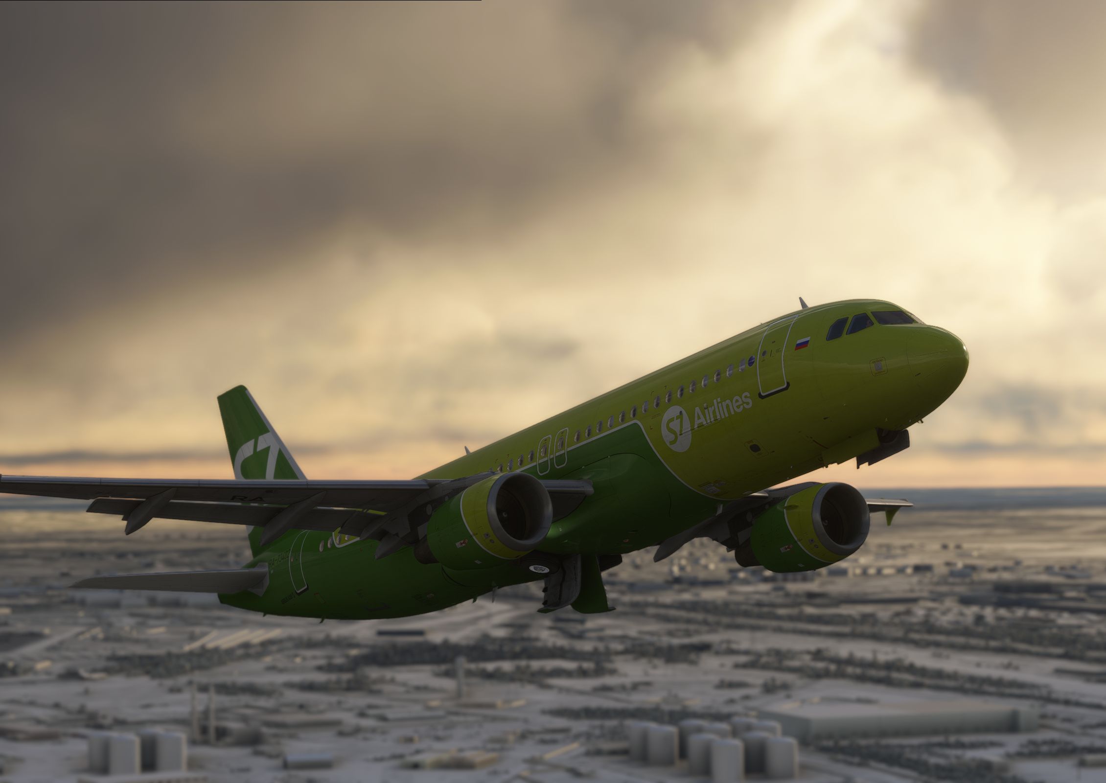 unnt→uwkd a320航线飞行 微软模拟飞行 mfs microsoft flight