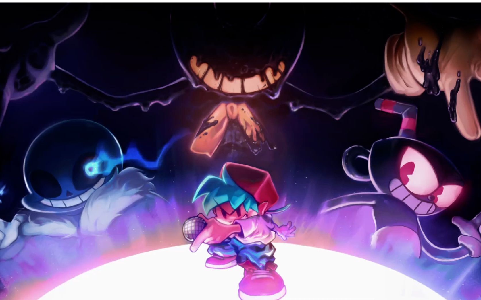 fnfindiiecross第二周sans