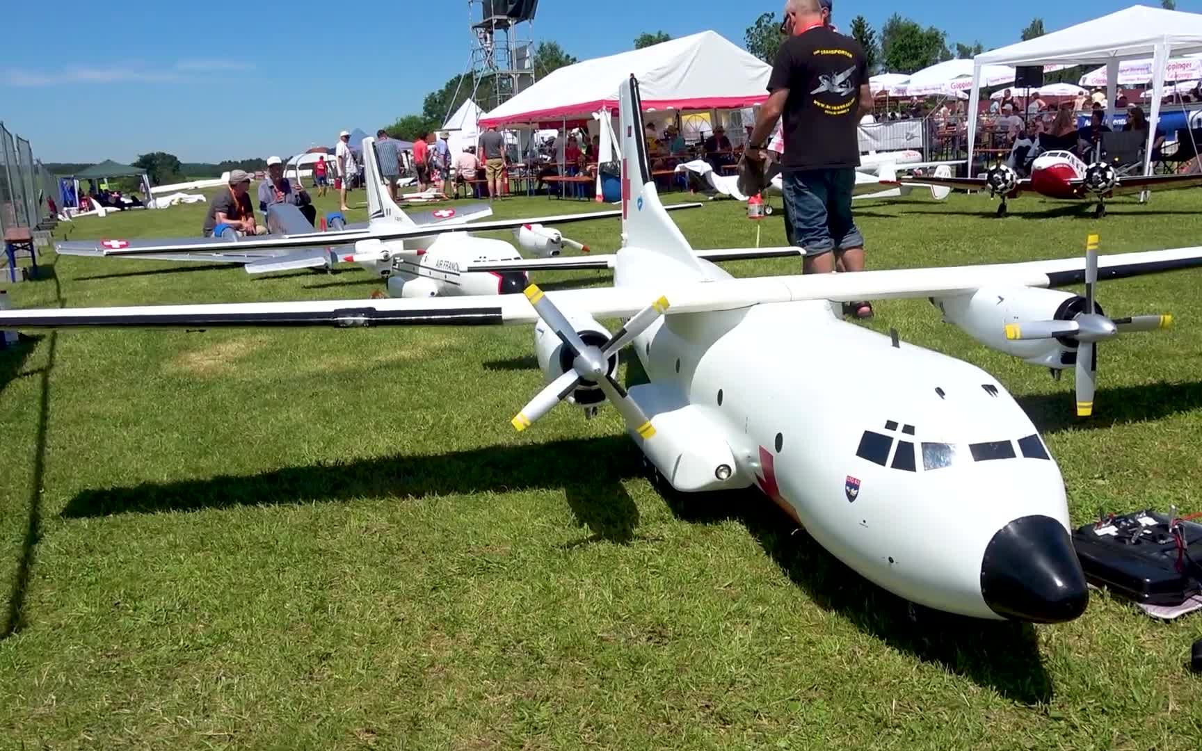 rc遥控c-160运输机