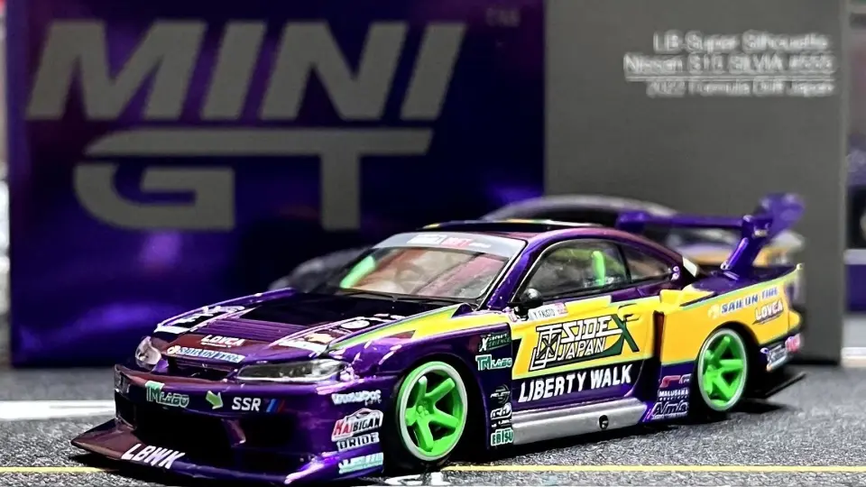 Mini GT #576 LB-Super Silhouette S15 Silvia Formula Drift Japan