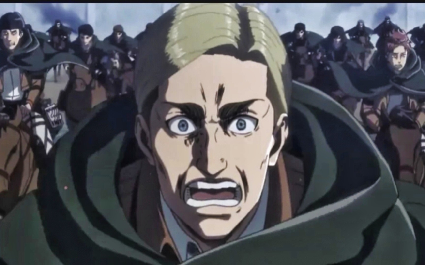 埃尔文:这将是我最后一次带头冲锋【埃尔文团长之死】【巨人名场面】