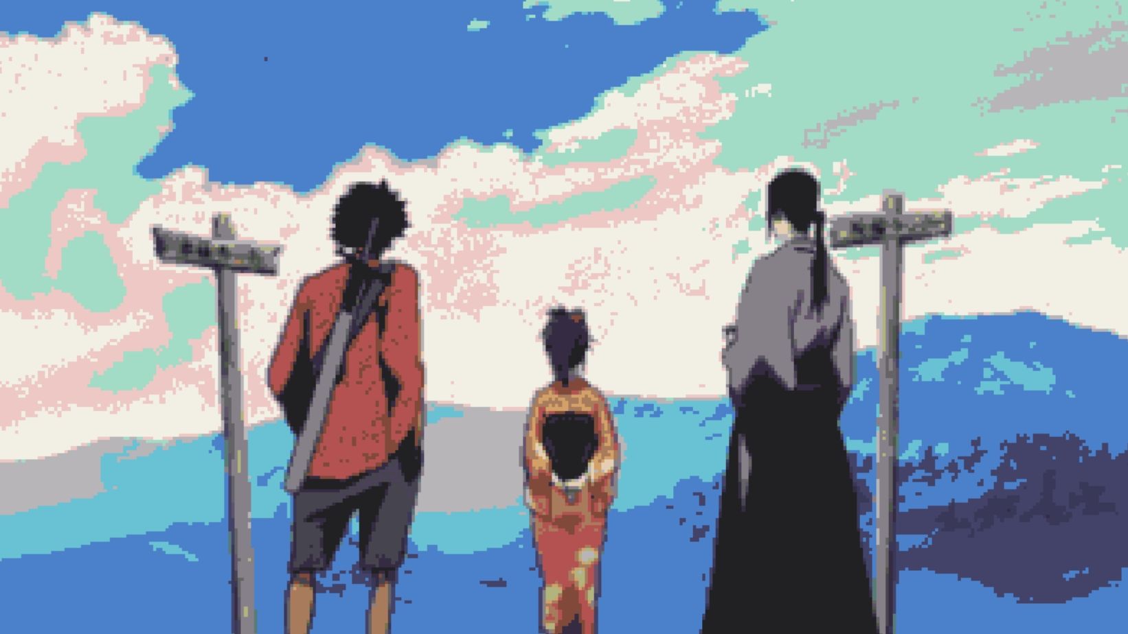 Samurai Champloo《Windspeaks》Nujabes[混沌武士无幻剪影](A)哔哩哔哩bilibili