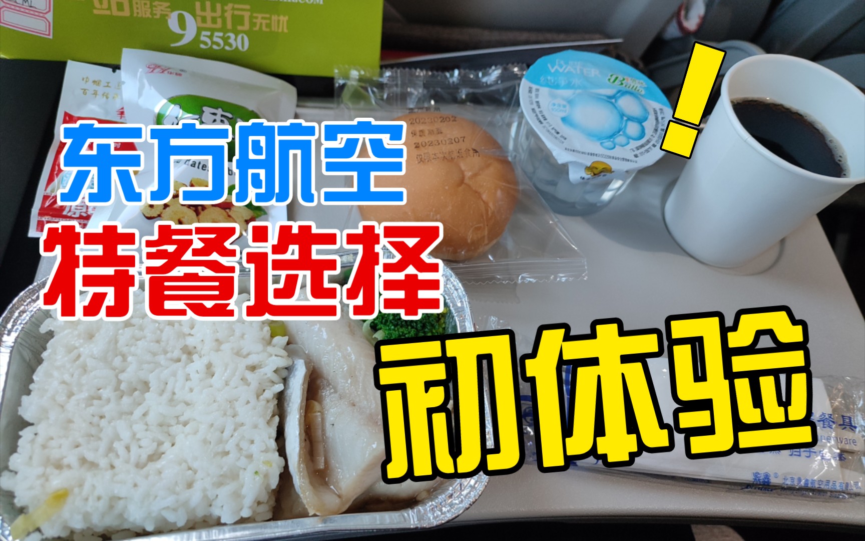 【vlog】东方航空特餐选择初体验哔哩哔哩bilibili