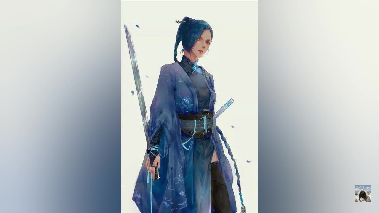 梅花十三被头发封印的颜值