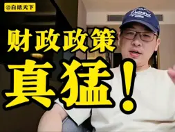 Video herunterladen: 这次的财政政策，真猛！