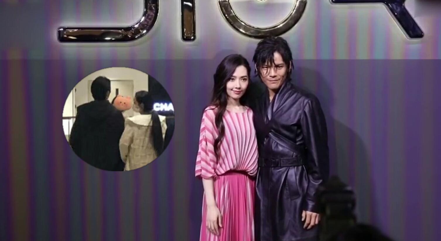 向佐郭碧婷带女儿逛商场,夫妻俩手牵手秀恩爱,小奶黄被赞可爱爆