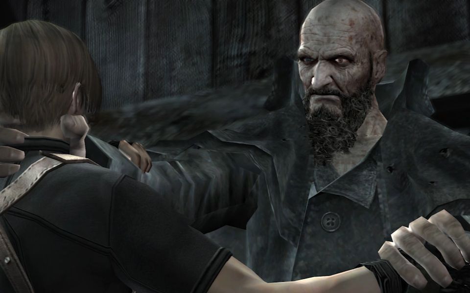 【生化危机4】无伤刀杀 村长