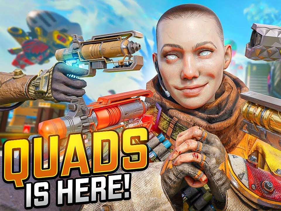 【Faide|第一视角】电子下午茶!SOLO VS QUADS !!APEX英雄第一视角