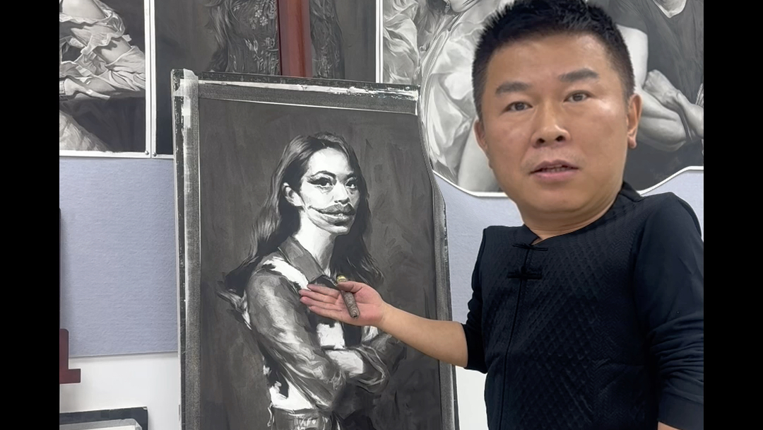 刘斌素描 #超写实特训营 12.11-23