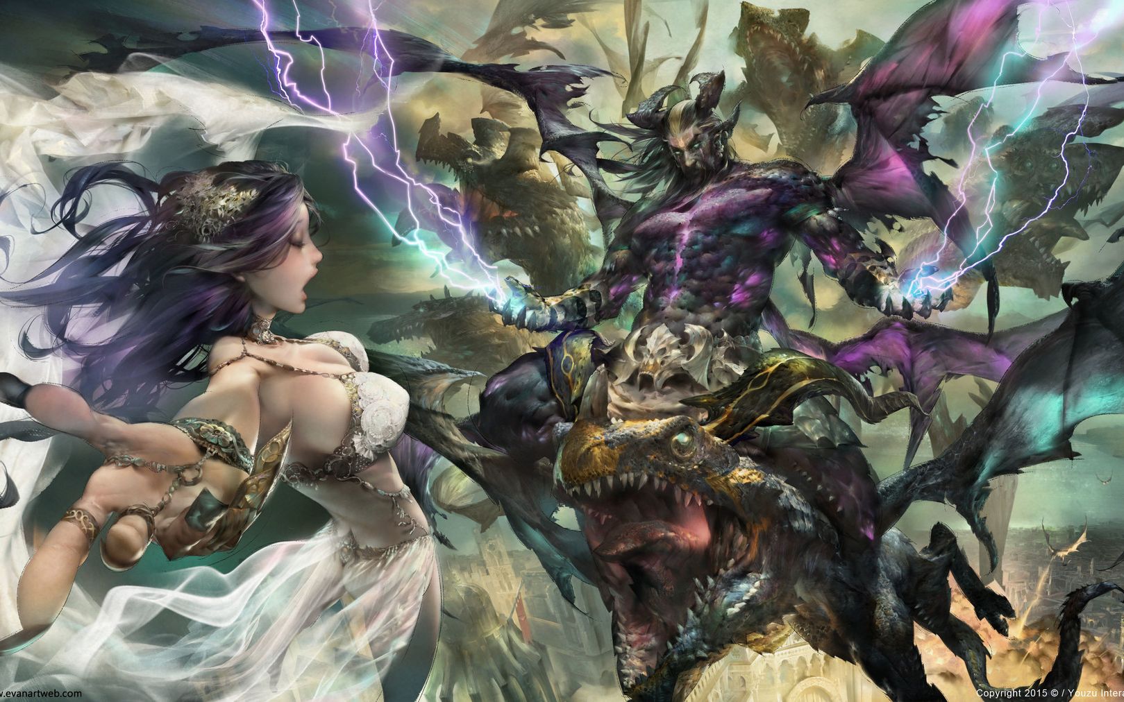 突破自我设计evanleecg下科幻角色设计部分分享