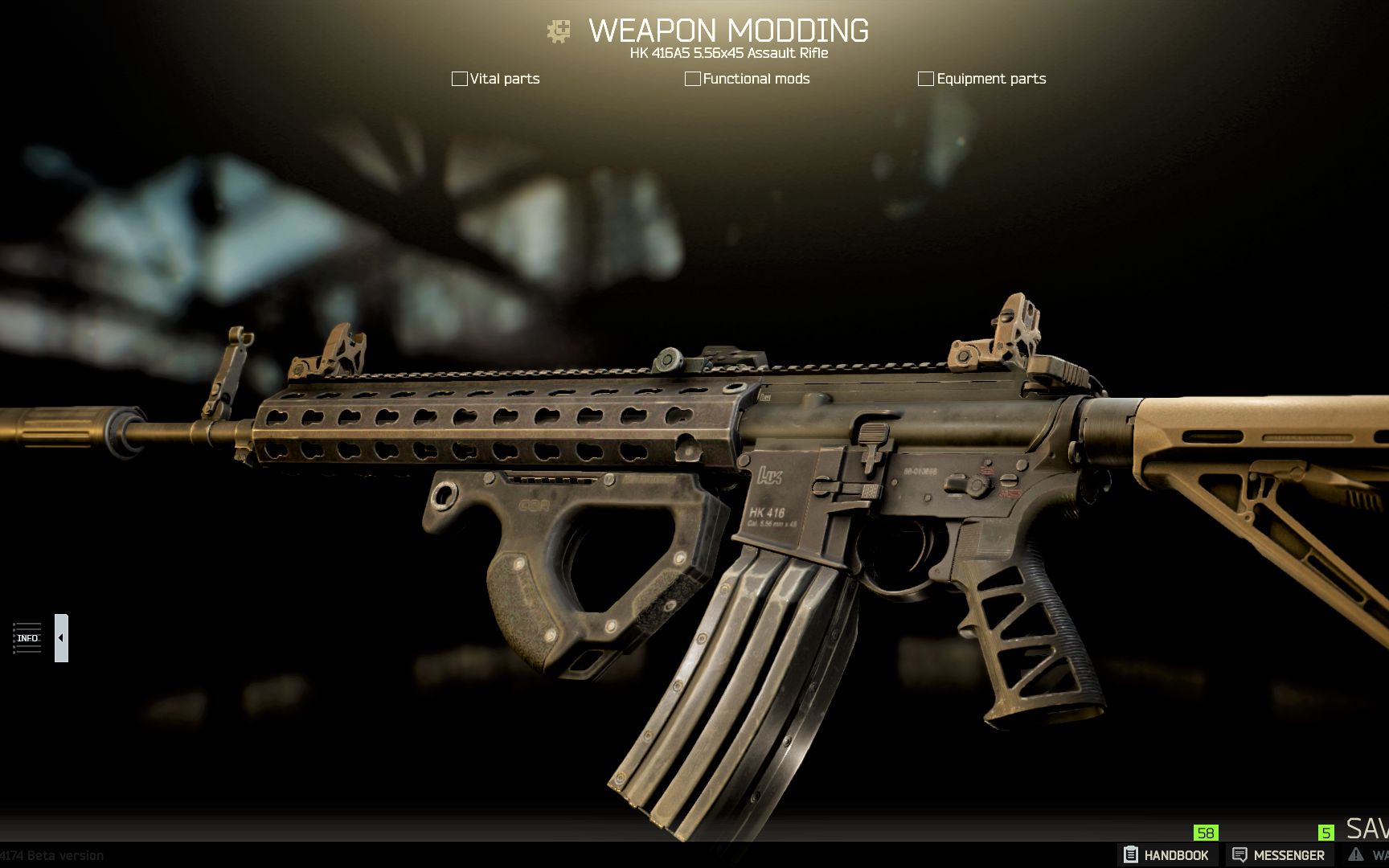 逃离塔科夫最好的556步枪hk416最佳改装特种部队的最爱