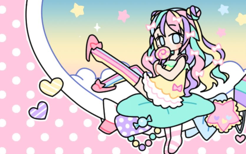 《Pastel Girl》粉嫩嫩的换装小游戏哔哩哔哩bilibili