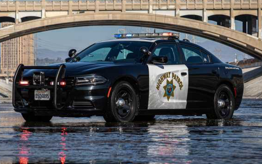 道奇charger srt警车风火轮