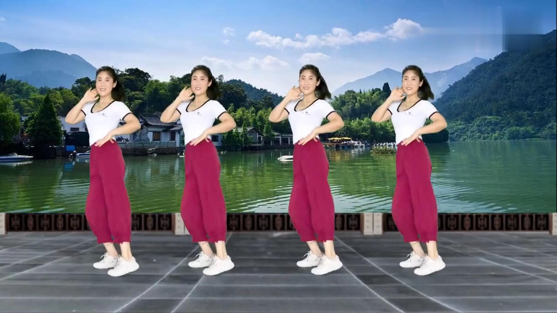 热门广场舞《布尔津情歌》美女惹眼,舞姿火辣迷人!_哔哩哔哩_bilibili