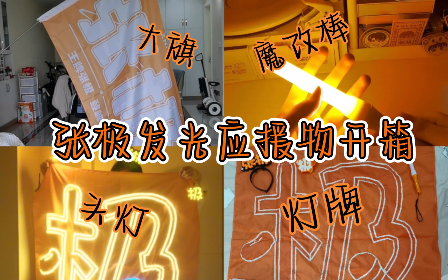 【张极发光应援物开箱】极丝演唱会必备!