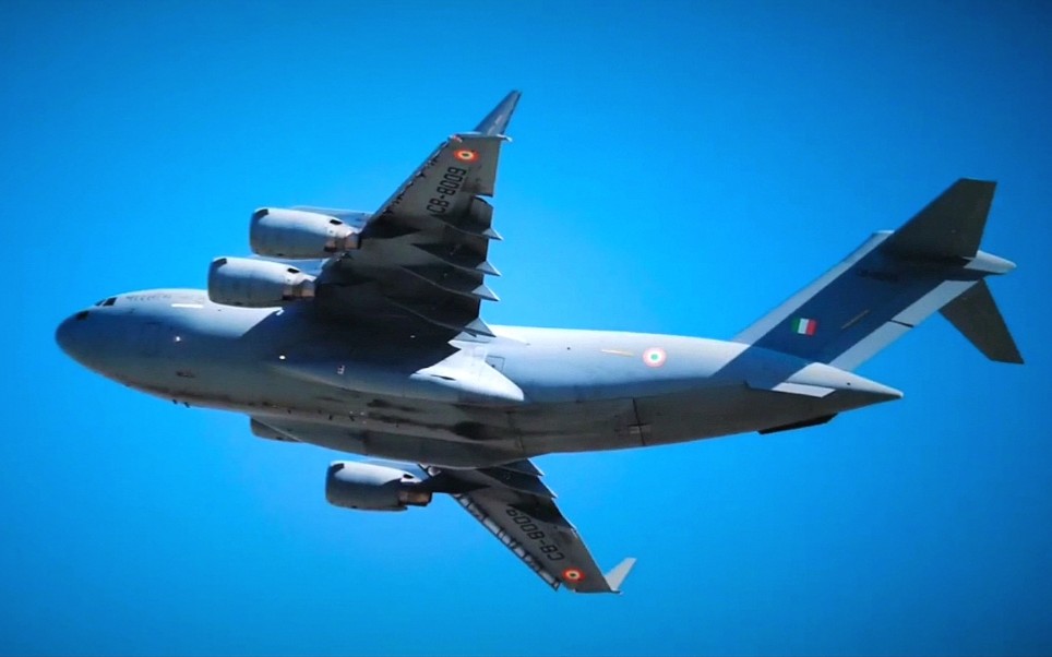 【印度】c-17运输机 山地机场起飞