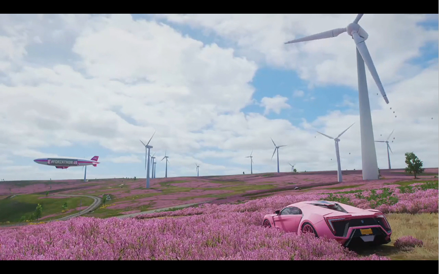 在地平线4下架之前再请你看一次花海吧