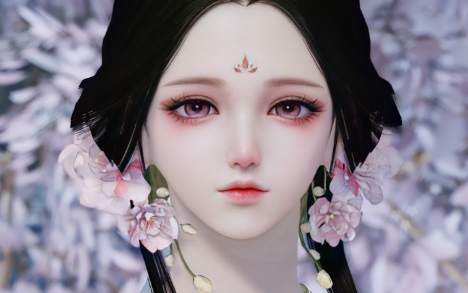 花仙子 /天刀天涯明月刀手游成女捏脸数据(樱梦)