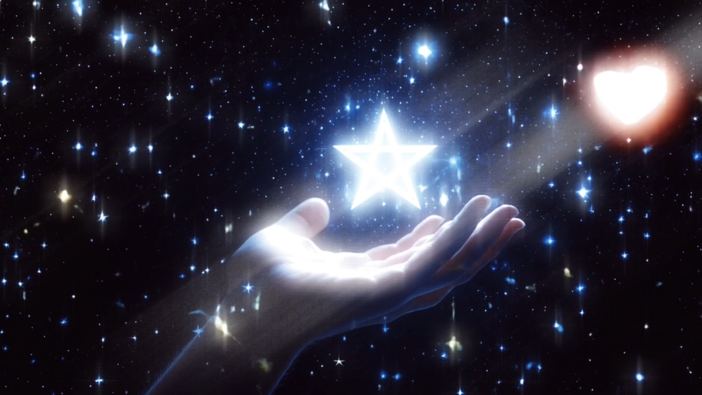 我把星捧在手心里