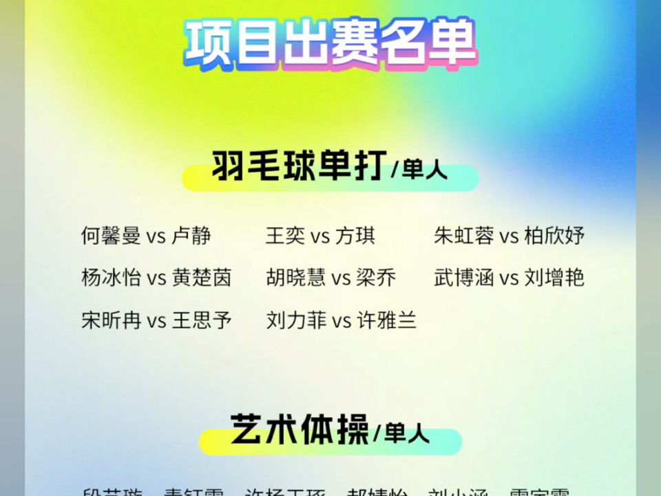 第五届偶像运动会 项目出赛名单【SNH48 GROUP】哔哩哔哩bilibili