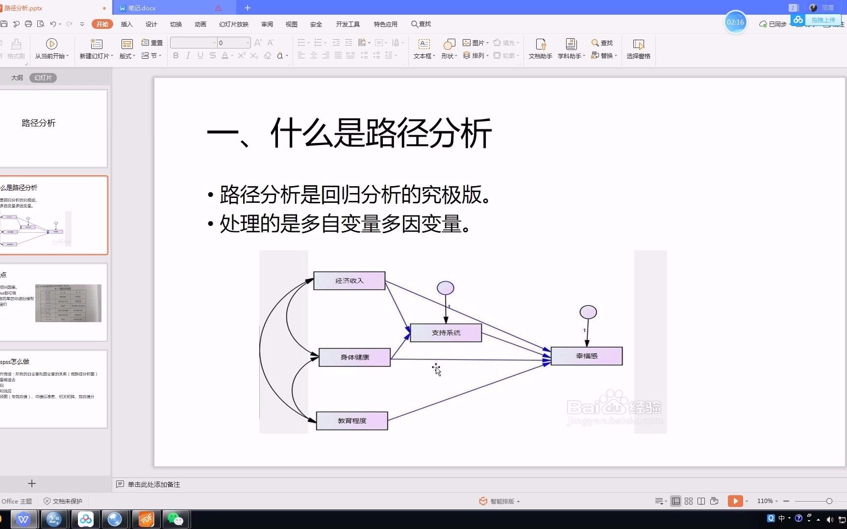 spss——路径分析哔哩哔哩bilibili