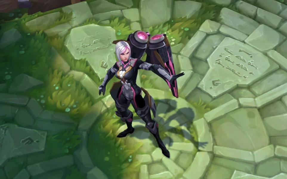 【lol】卡莎弹幕天使独行之翼炫彩皮肤演示_电子竞技热门视频