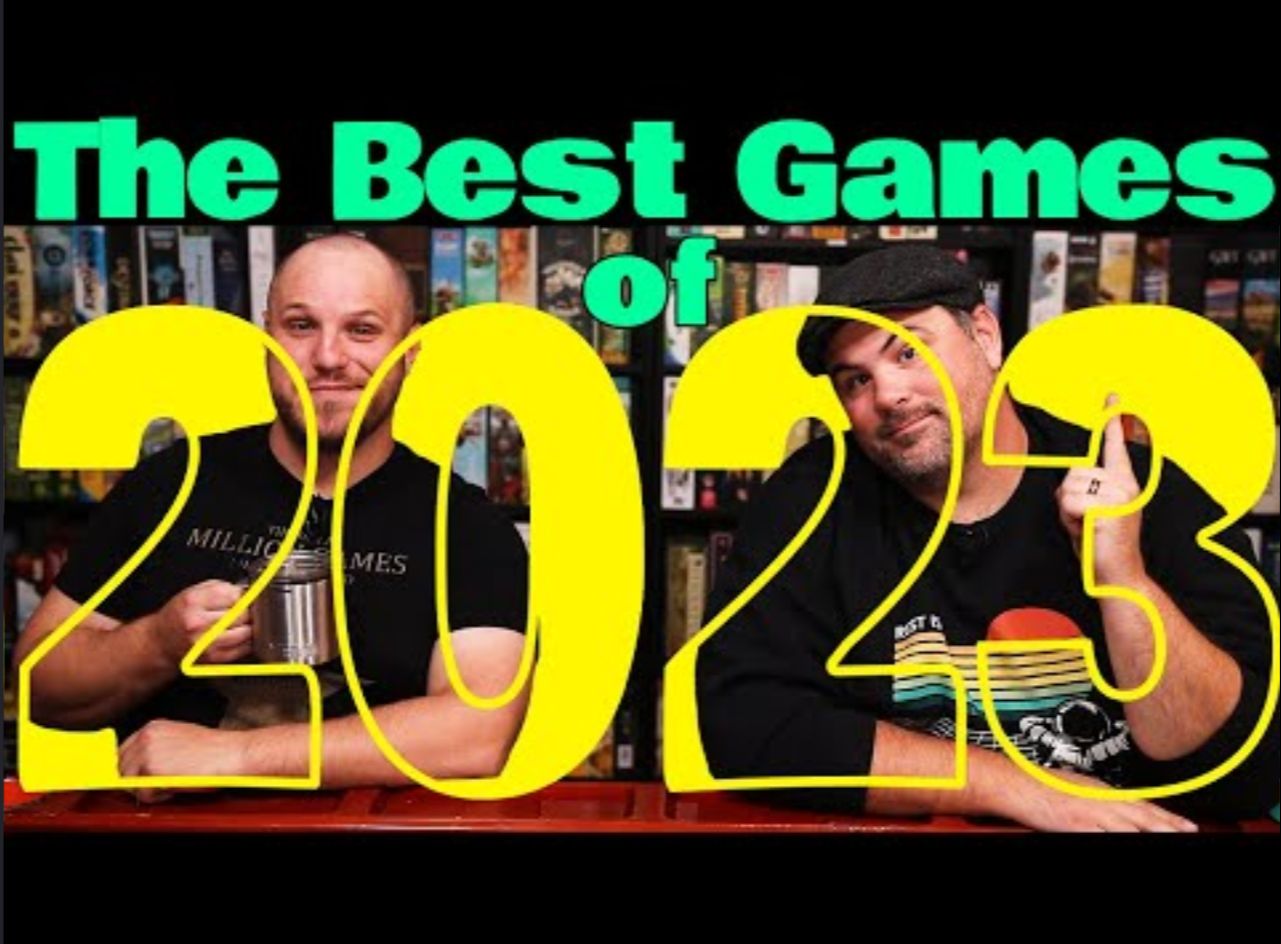 亲兄弟谈2023年十大桌游Top 10 Board Games of 2023游戏杂谈