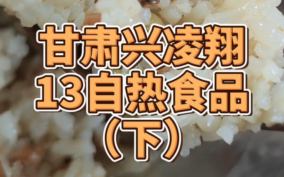 主食篇第六集下:智商税,夹生饭,兴凌翔13新型自热食品下哔哩哔哩bilibili