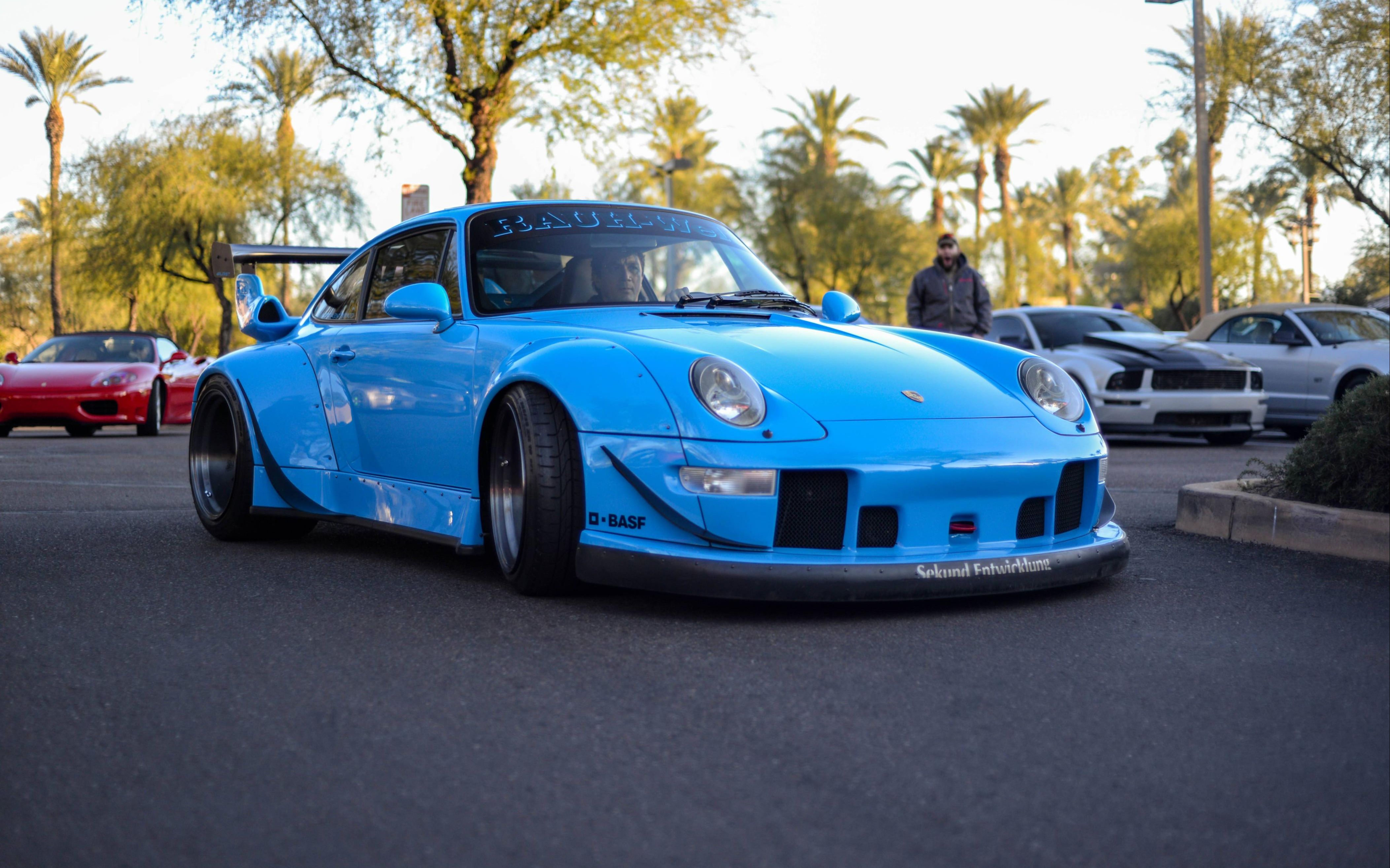 日本大黒pa超跑街拍 993 rwb/ gt2 rs