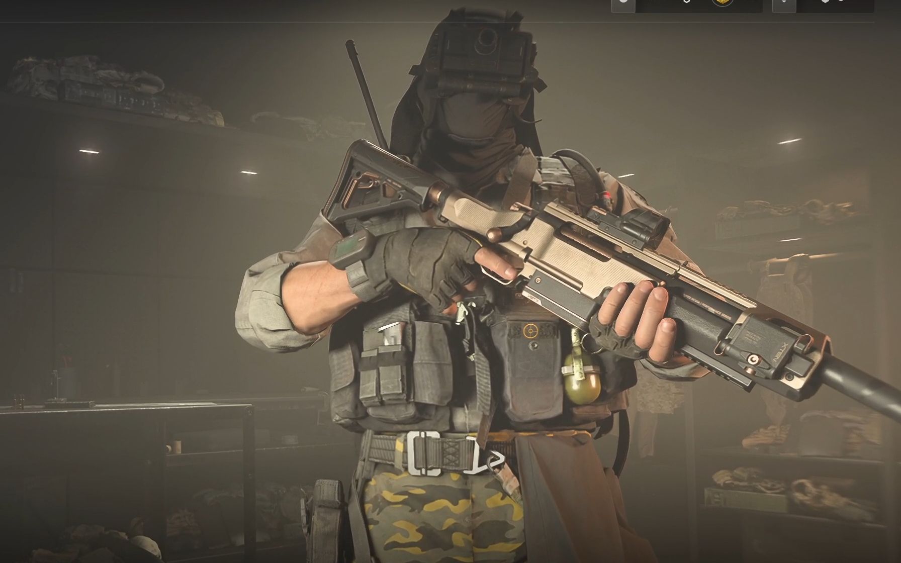 零 穿戴《微光夜视仪》造型展示【使命召唤19】