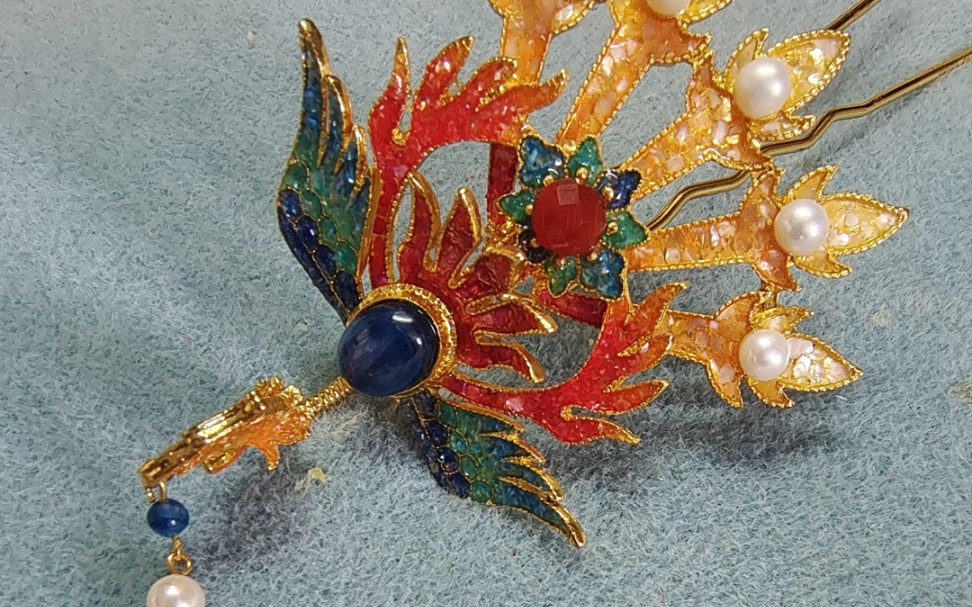 活动  【影君の手作】螺钿正凤钗