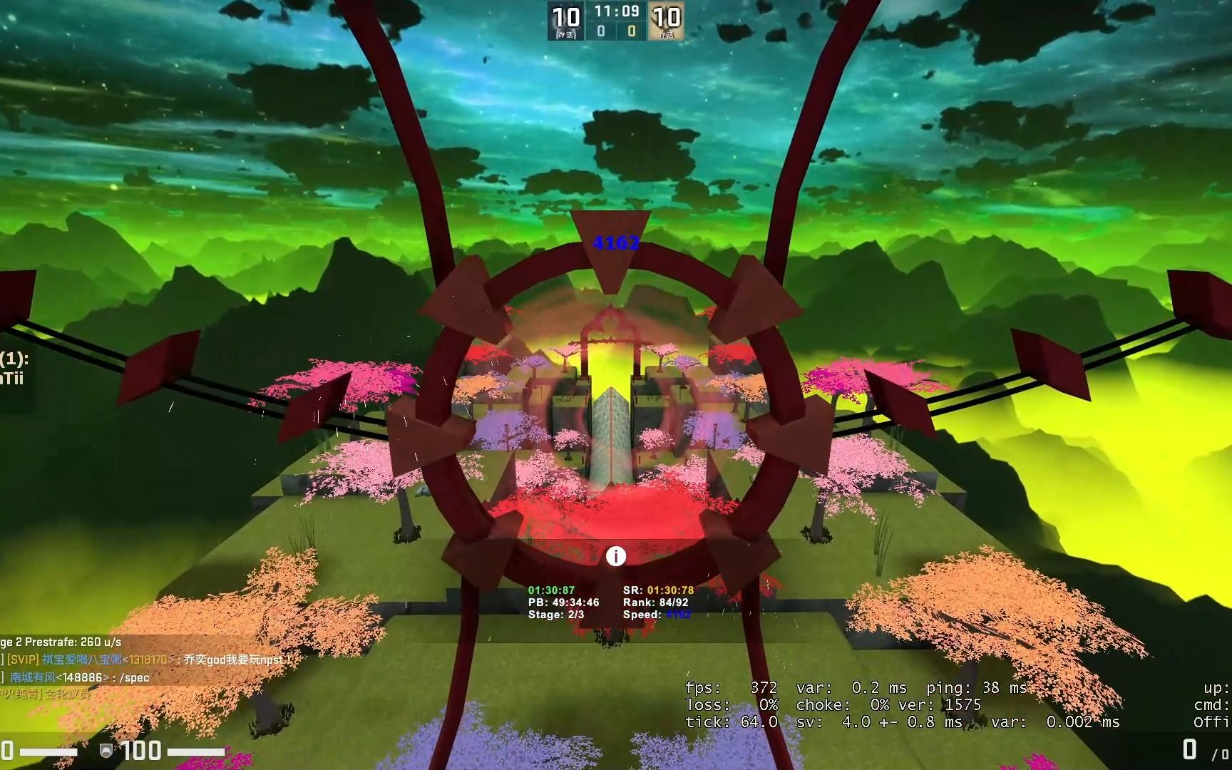 【csgo滑翔】surf_leesriize t3