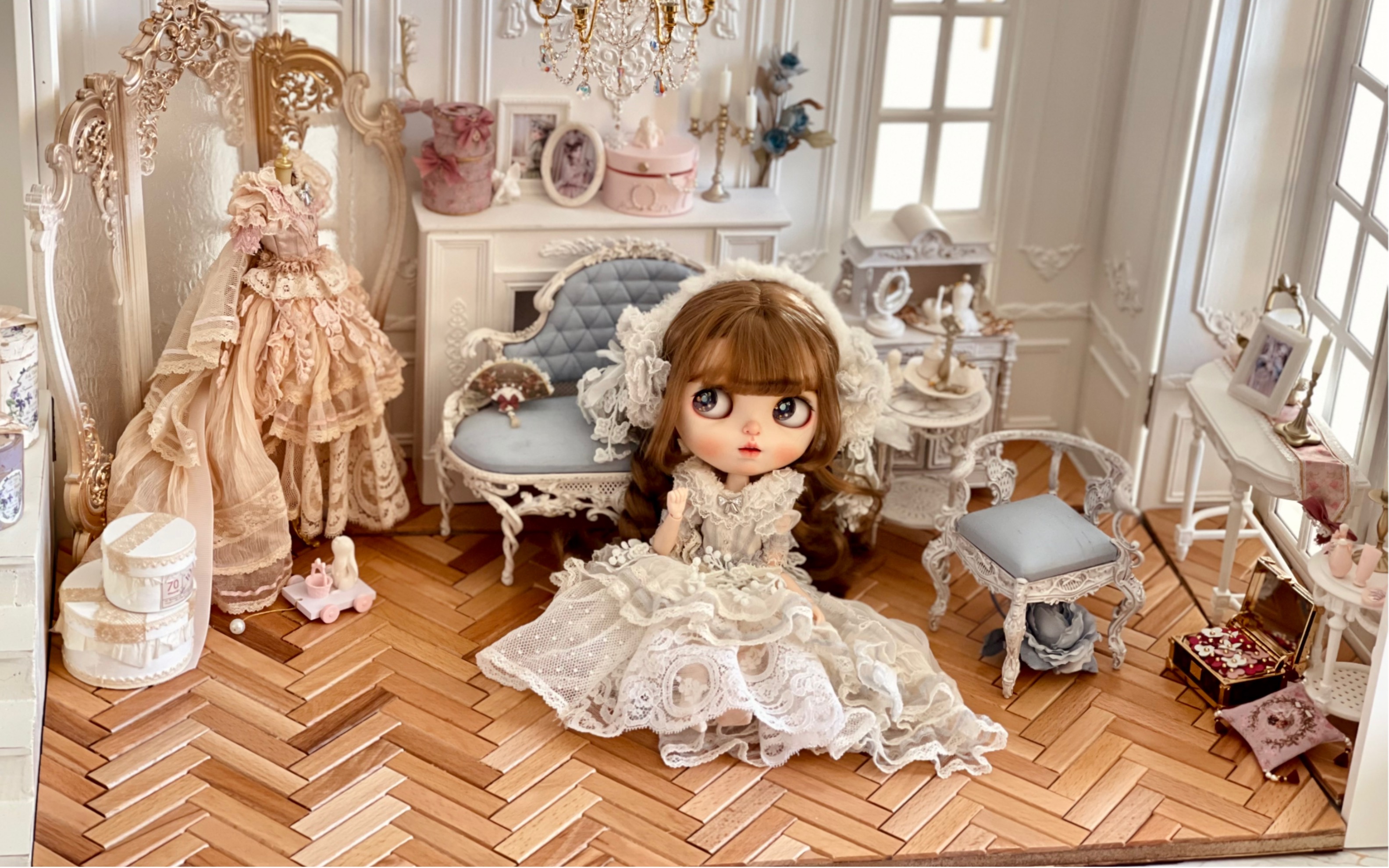 blythe娃屋终极扩建版bjd6分也可以用快来找我玩