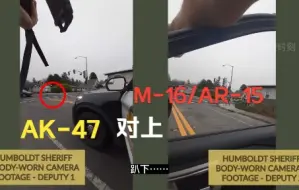 Download Video: 347期：罪犯拿AK47和警员的AR街头对射，全场最佳却是路人