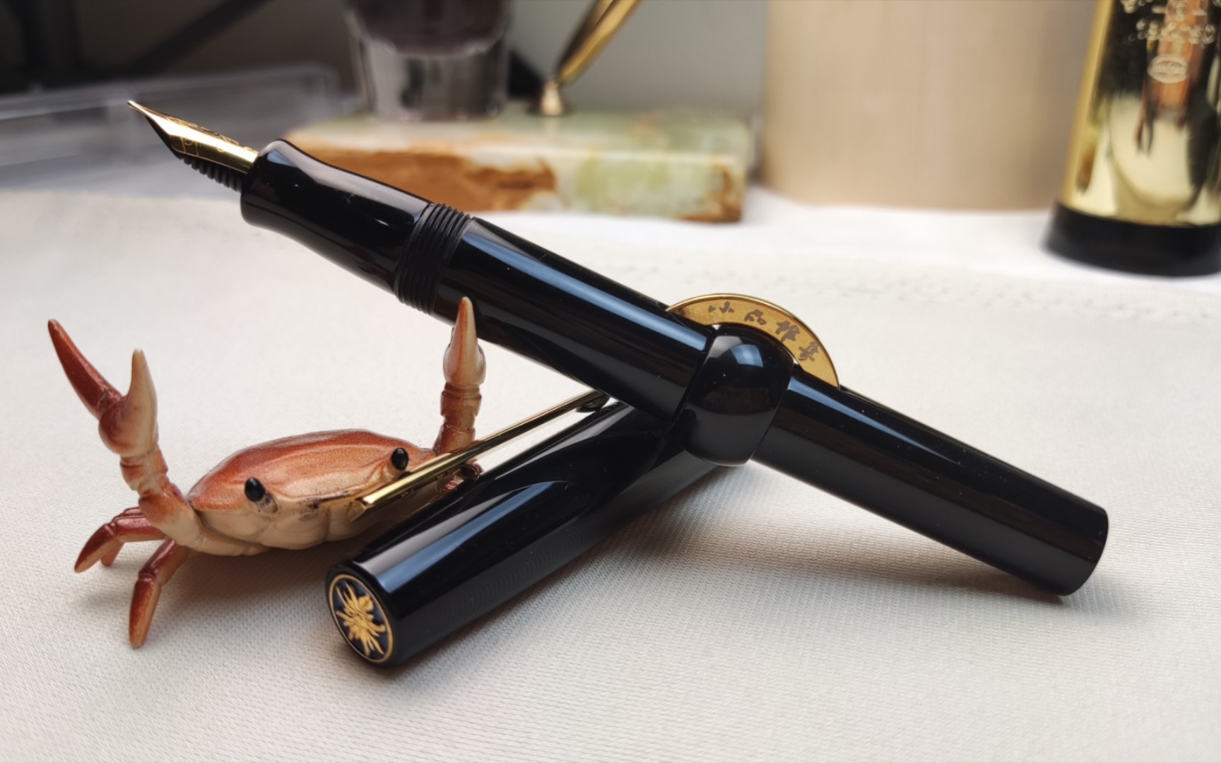 国产复刻康克林——小品雅集新月上墨钢笔【测评】