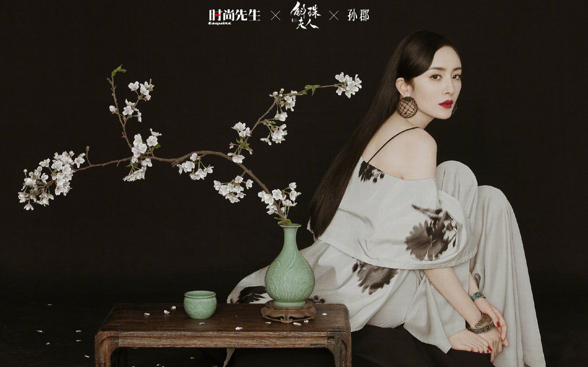 【杨幂】时尚先生7月刊杨幂封面花絮:我的人生就是一次热闹的逛街