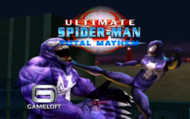 [图]《终极蜘蛛侠：全面混乱(Ultimate Spider-Man Total Mayhem)》2010年的蜘蛛侠手游，Gameloft手机游戏