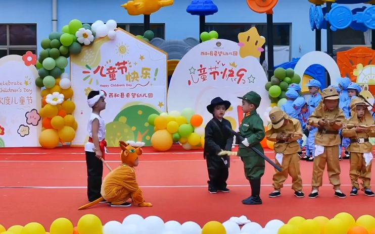 幼儿园话剧,王二小,感人