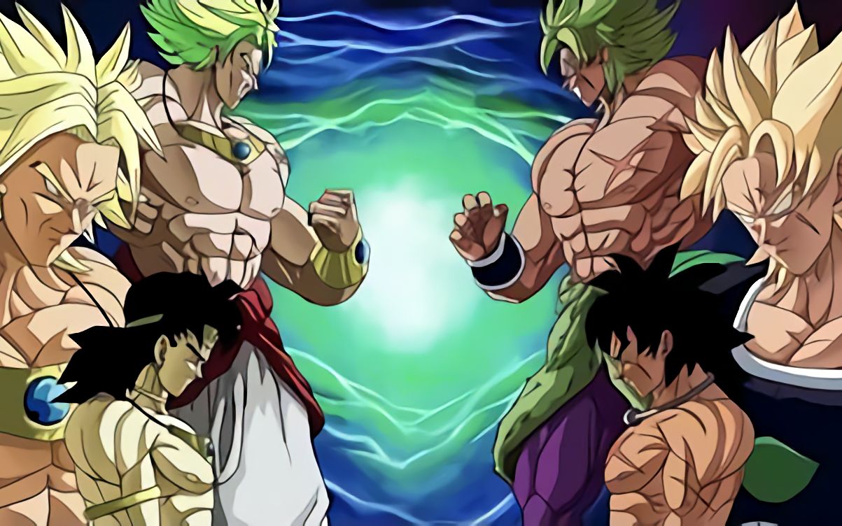 【龙珠dbvs】第7-8话 新旧版布罗利开撕 穿越时空的战斗开始了_哔哩