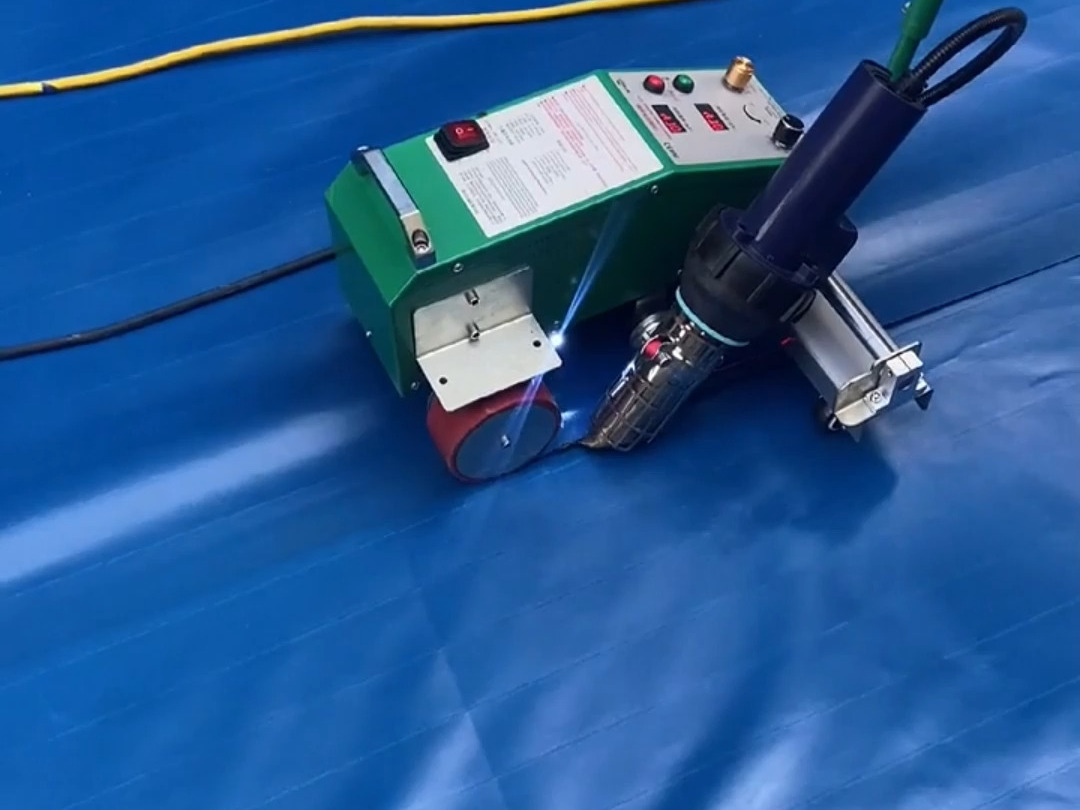 hdpe防水卷材热熔机pvc防水板爬焊机合肥工地