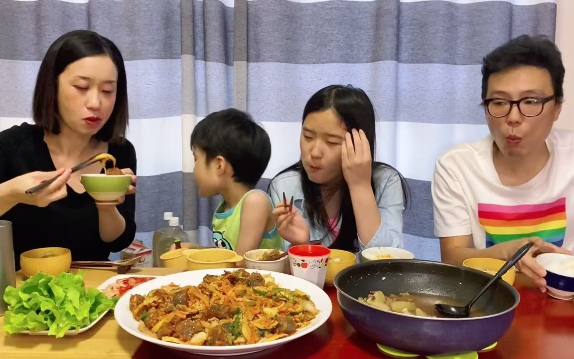 【sue tv】一家人吃晚餐